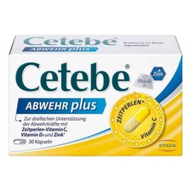 세테베 Cetebe 비타민C+비타민D3+아연 30캡슐 Cetebe Vitamin C + Vitamin D3 + Zinc 30 Capsules