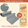Silicone Baking Mat, 12 IN x 6 FT Free Cutting
