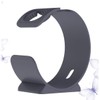 KOMBIUDA Smart Watch Charging Stand Elegant Grey Watch Holder Lightweight