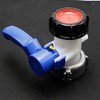 1x DN40/ DN50 Butterfly Valve with Aluminium/Plastic Floating Nut for