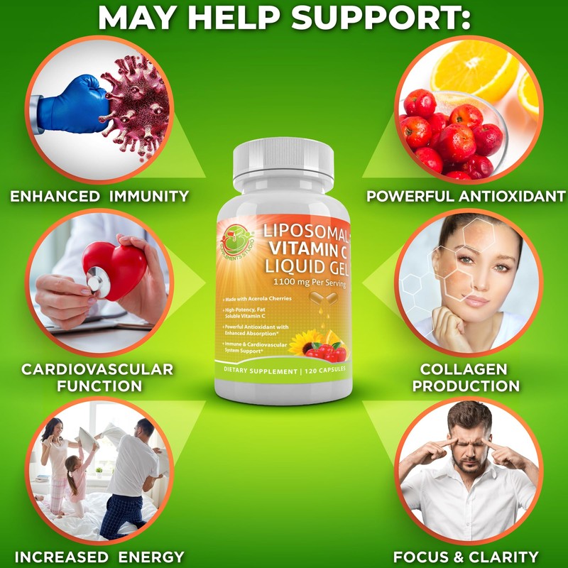SUPPLEMENTS STUDIO SUPPLEMENTS STUDIO Liposomal Glutathione 500mg Supplement - Bundle
