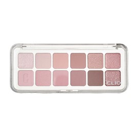 Clio Pro Eye Palette Air, 02 Rose Connect, 1 piece / 클리오 프로 아이 팔레트 에어, 02 로즈커넥트, 1개