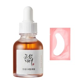 Superhairpieces Moisturizeing Serum Revive Ginseng Snail Mucin 30ml All Type Skin Improving Skin Elasticity with Eye Pads