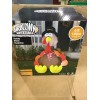 NEW !! Gemmy Airblown Prelit Turkey Inflatable Thanksgiving Decoration