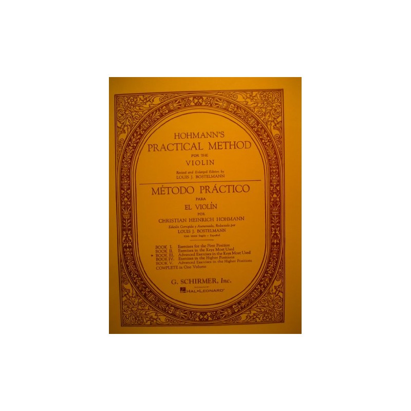 Practical Method for the Violin - Book 3