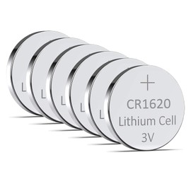 Synergy Digital Car Key Remote Batteries, Compatible with Mitsubishi Outlander Sport (2014) Car Key Remote, (Lithium, 3V, 75mAh) Ultra High Capacity - Pack of 6 Batteries