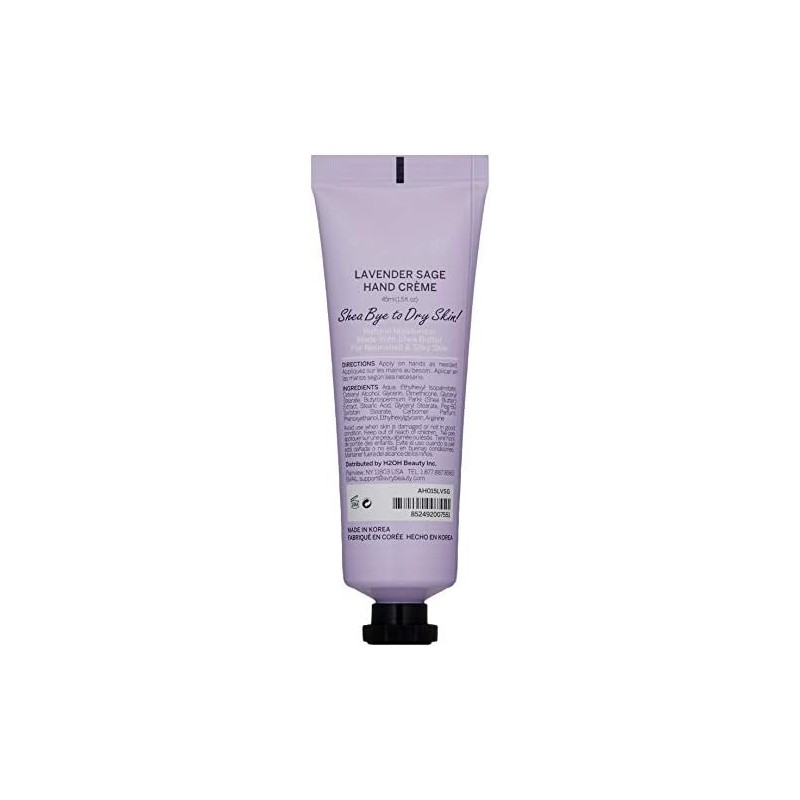 SHEA BYE TO DRY SKIN! LAVENDER SAGE HAND CREME 1.5