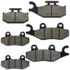 Caltric Front Rear Brake Pads for Yamaha Raptor 700 700R