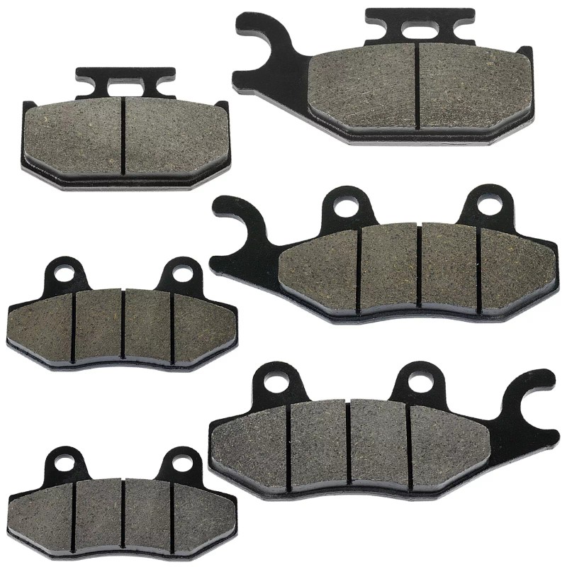 Caltric Front Rear Brake Pads for Yamaha Raptor 700 700R