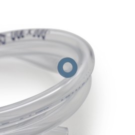 Easyboost High-Quality Transparent Reinforced Petrol Hose, 4 / 5 / 6 / 8 mm Diameter, for Scooters, Motorcycles, 50 Brush Cutters, Garden Mowers, Chainsaws, High-Strength Flexible Fuel Hose, 50cm length.