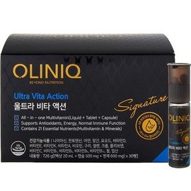 Partner_Reference Olynic Ultra Vita Action All-in-One Signature 30p 30 servings 1 unit / 올리닉 울트라 비타액션 올인원 시그니처 30p 30회분 1개