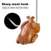 LANIAKEA 10PCS Meat Hook, 8.66'' Stainless Steel Meat Hooks Meat