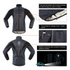 ARSUXEO Winter Warm UP Thermal Softshell Cycling Jacket Windproof Waterproof