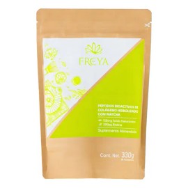 Pptidos de Colgeno Hidrolizado Freya con Matcha y Biotina 330g 30 Porciones                                                                           