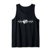 Synth-pop New-Wave-Music Dark-Wave Heartbeat Synthesizer Tank Top