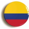 Ozorath COLOMBIA COLOMBIAN NATIONAL FLAG BUTTON BADGE (2inch / 50mm