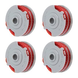 QKEINV 4PCS Strimmer Spool Compatible with Flymo, Strimmer Spool Line, 1.5mm Standard Double Autofeed Nylon Spools for Flymo, Replace of FLY021, Compatible with Flymo Power/Mini/Trim Grass Trimmer