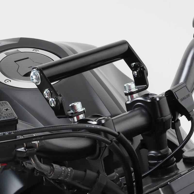 HRuizqバイク用マルチバーホルダーに適用 モンキーCT125ハンターカブ(JA55/JA65) 125(JB02/JB03/JB05) ダックス125(JB04/JB06) (赤)