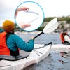 8pcs Kayak Paddle Spring Snap Clips, Stainless Steel Spring Button