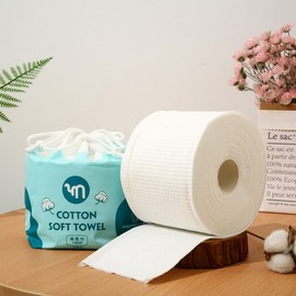 Recommended Disposable Wet and Dry Facial Towel for Skin-Friendly Baby Cleansing Free Size/White 10ea