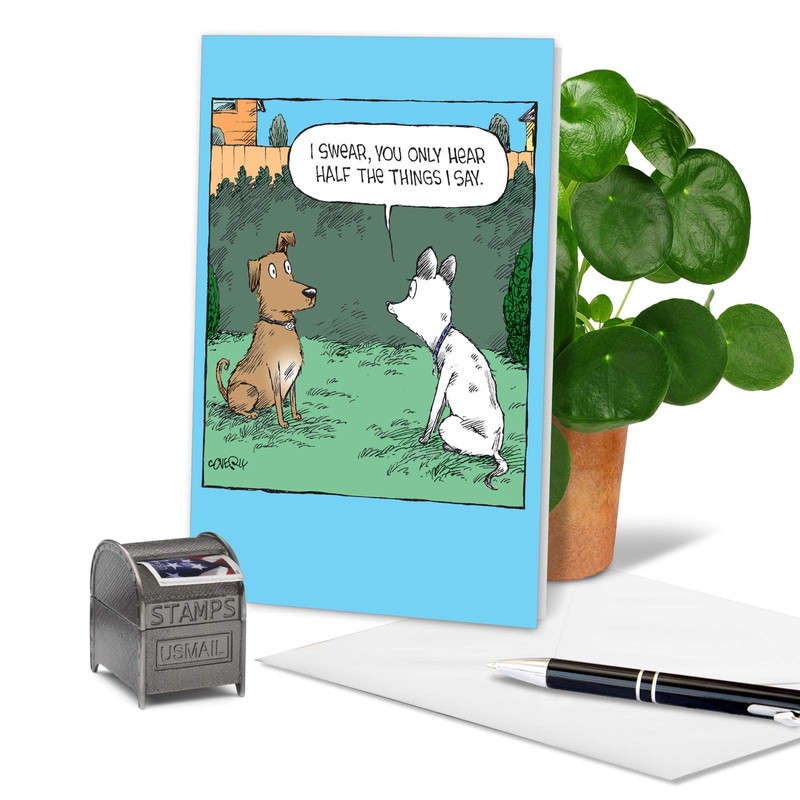 NobleWorks NobleWorks - Funny Anniversary Card with Envelope - Cartoon