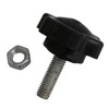 2.9x2.4cm Black Mounting Screw for Music Stand Handle Replaceable Parts