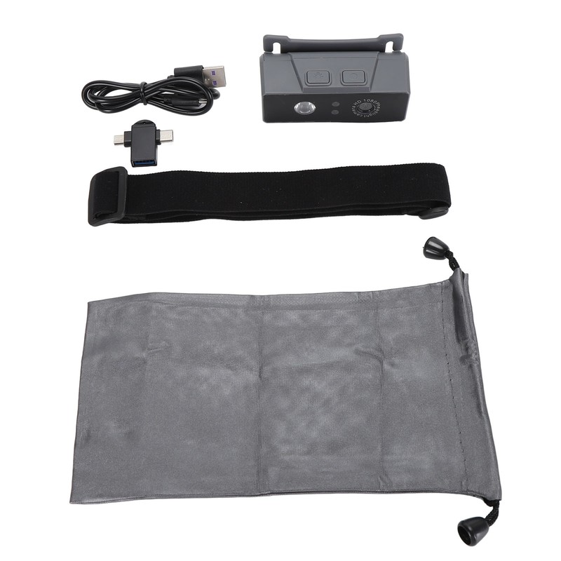Head Mounted Camera Portable Gesture Sensor Light 1800mAh 45° Angle
