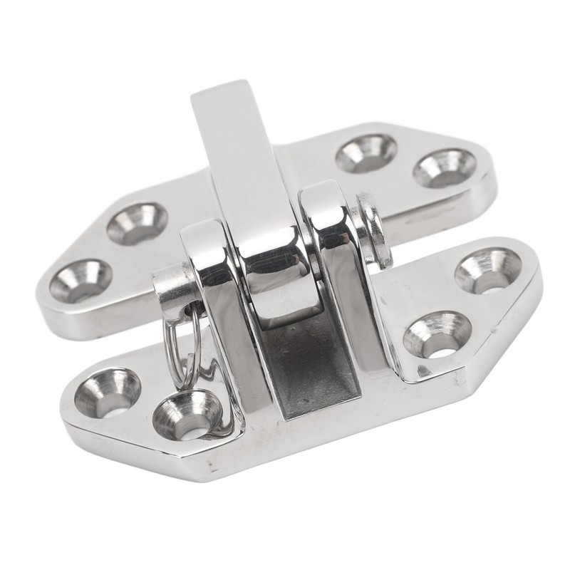 Marine Hinge 316 Stainless Steel Mirror Polished Rust Resistant Deck