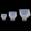 6pcs Forma De De Silicona De Resina De Fundición De