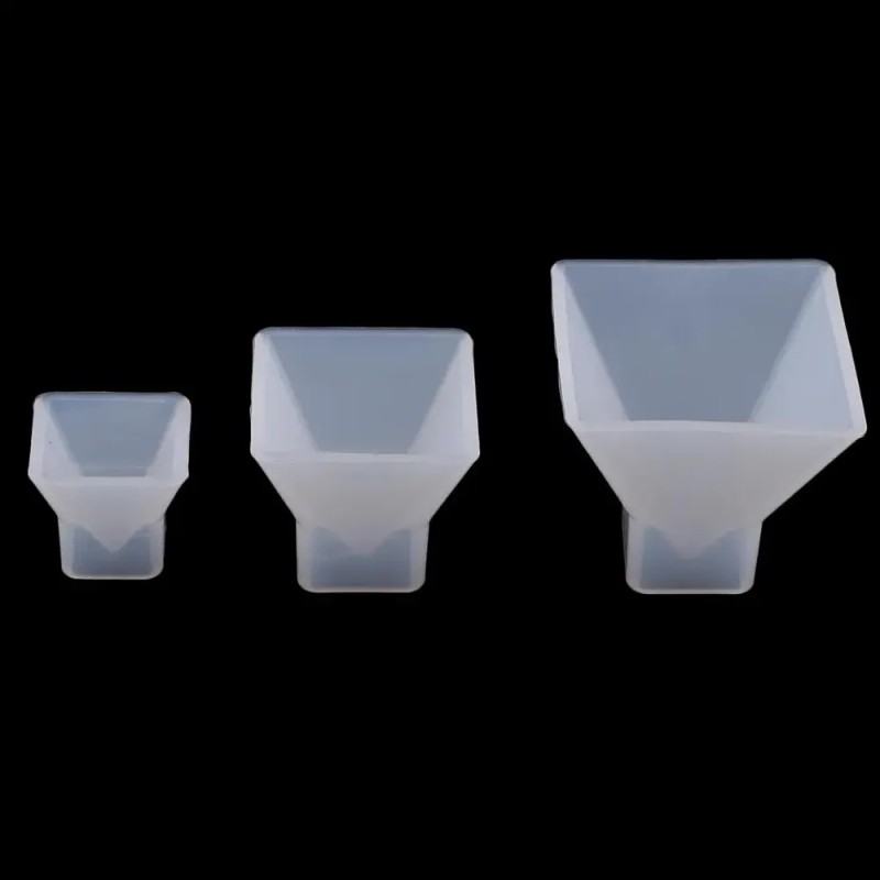 6pcs Forma De De Silicona De Resina De Fundición De