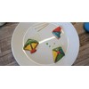 Set of 4 Cookie Cutters Kites Dragon Autumn Cookie Cutters