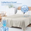 Double Cooling Blanket for Hot Sleepers Queen Size, Arc-Chill Q-Max>0.5
