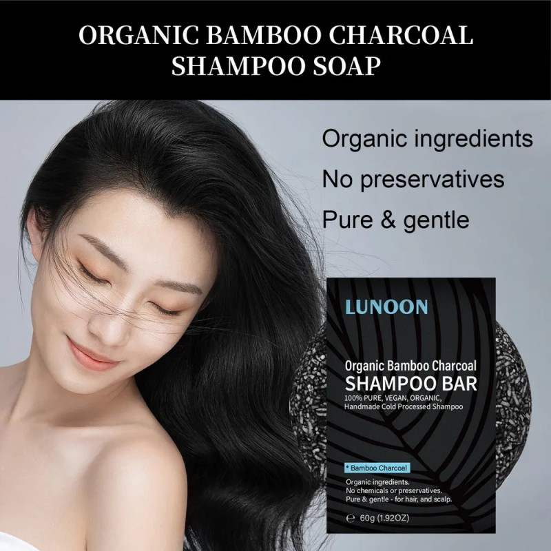 2025 Champú Para Barba Y Cabello Oscurecidos, 3 Piezas