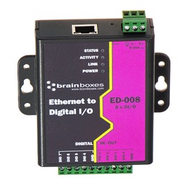 Ethernet to 8 Digital IO Lines - ED-008