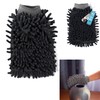 JE CHERCHE UNE IDEE ME2708 Microfibre Glove Chenille House and