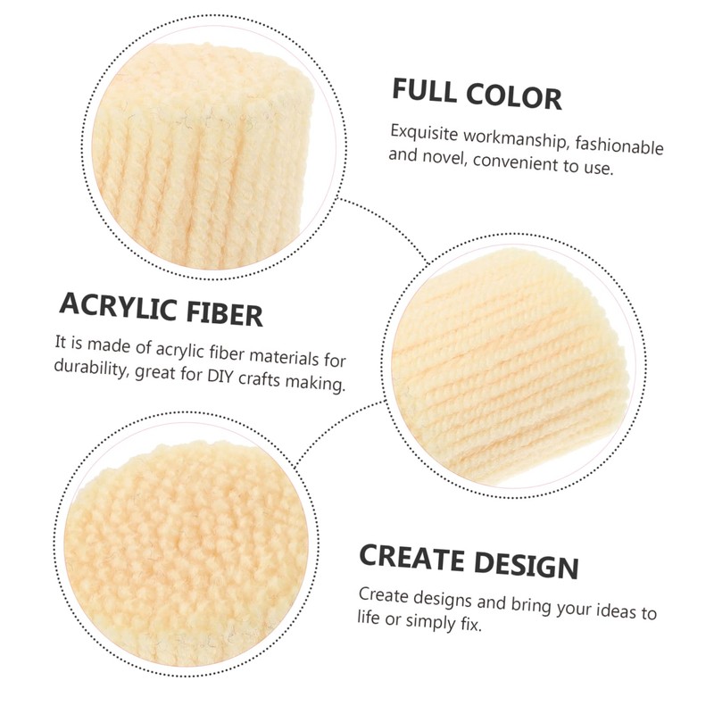 Gatuida 10 Rolls Latch Hook Yarn Soft Weaving Yarn for