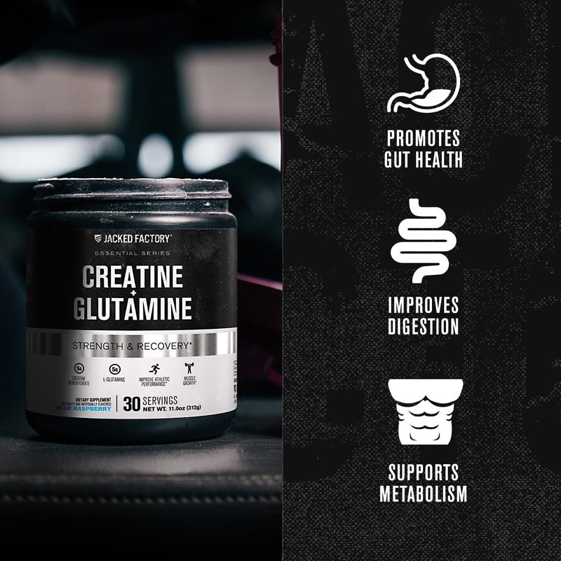 Jacked Factory Creatina + Glutamina