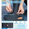 Genérico Cubrezapatos Impermeables con Cierre, PVC Resistente, Suela Antideslizante, Ajustables
