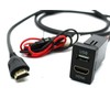 Toyota A Type USB Input Port & HDMI Input Port