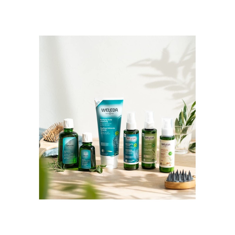 WELEDA(ヴェレダ) オーガニック ヘアオイル 50mL マルチケアオイル 乾燥 パサつき ローズマリーの香り 天然由来成分 オーガニック