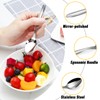 Gymdin Stainless Steel Coffee Spoons, 13.5 cm (5.3 inch) Spoons,