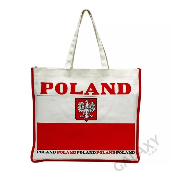 Unbranded Poland Flag Tote Bag / Poland Flag / Poland