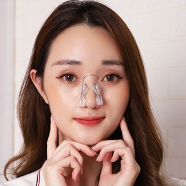 Nose tip reduction device, nose clip, nose bridge heightening, nostril reduction, nostril tip reduction device 4ea