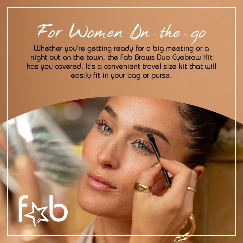 Fab Brows Duo Kit Slate & Black