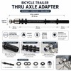 12mm Bicycle Trailer Thru Axle Adapter – M12×1.0 / 1.5