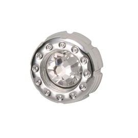 CARMATE LS416 Car License Plate Security Bolt & Cap Crystal Chrome Plated