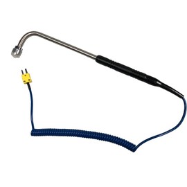 TECPEL TPK-04L Right Angle Surface Thermocouple Probe, Type K, -58°F ~932°F / -50°C ~ 500°C