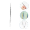 Frcolor Bamboo Eyelash Perm Stick Stainless Steel Eyelash Perm Assistant