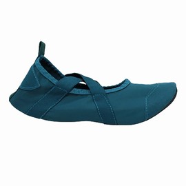 Untssiw Women's Foldable Portable Flats Travel Ballet Flat Roll Up Slipper ShoesParty Bridesmaids Guests Wedding Yoga Sporty Minimalist Motion Comfort Fit Shoes Teal M