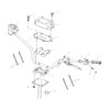 Polaris Handlebar Pad, Genuine OEM Part 5810379, Qty 1